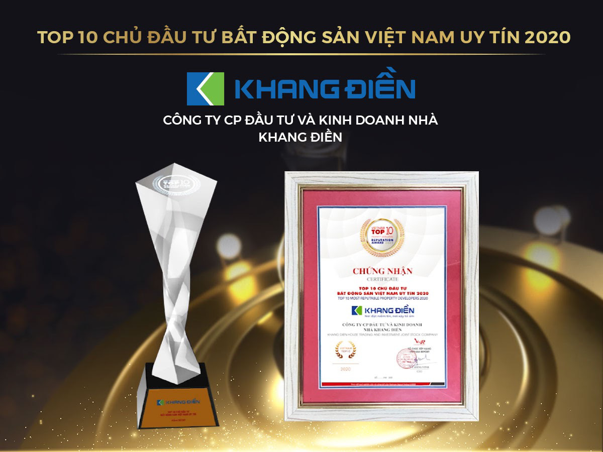 Trao giải Top 50 DN tăng trưởng xuất sắc nhất Việt Nam và Top 10 chủ đầu tư BĐS Việt Nam uy tín năm 2020