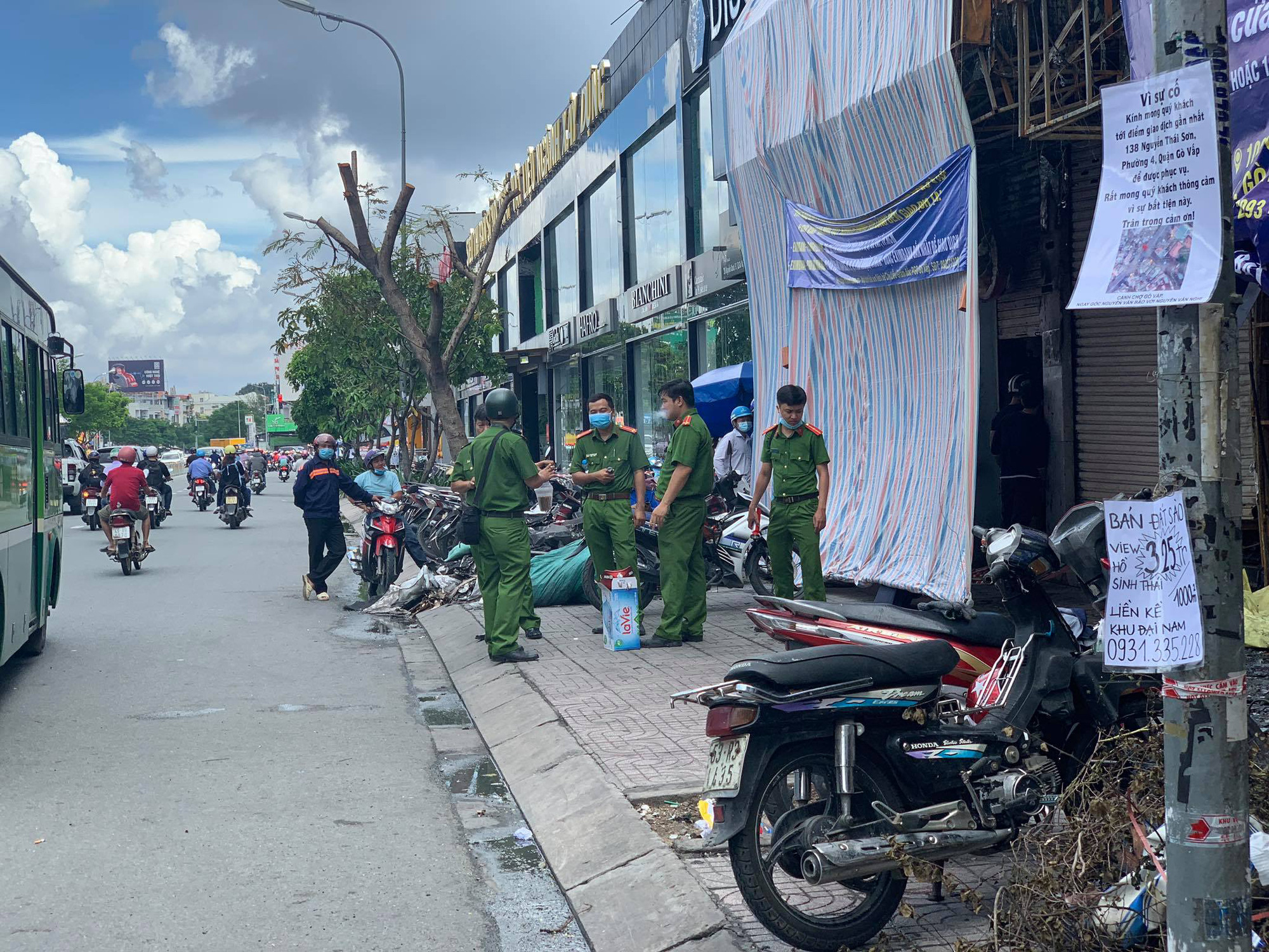 Fire at Eximbank branch in Go Vap: Nguyen Minh Long's urgent arrest - Photo 1.