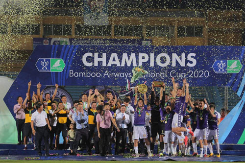 Cúp Quốc gia không tuột khỏi tay Hà Nội FC - Ảnh 1.