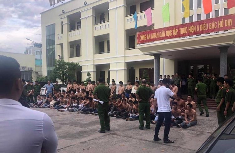 59 armed youths arrested during the battle in Bien Hoa - Photo 2.