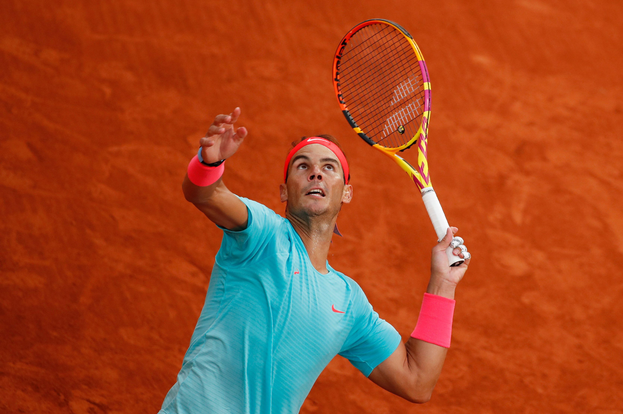 Clip Vua Rafael Nadal, Hoàng tử Dominic Thiem thắng dễ trận ra quân Roland Garros - Ảnh 5.