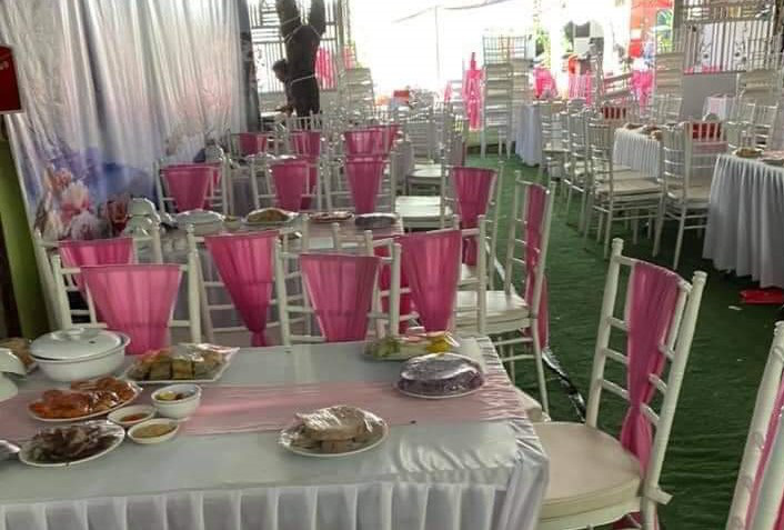 A restaurant in Dien Bien was bombarded with 150 wedding trays?  - Photo 2.