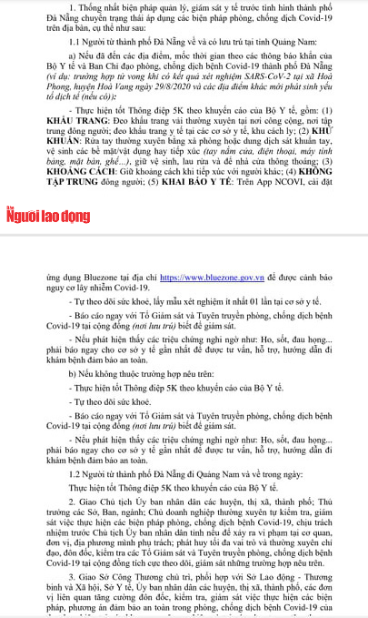 Quảng Nam duy trì chốt kiểm soát, người từ Đà Nẵng vào phải khai báo y tế - Ảnh 5.