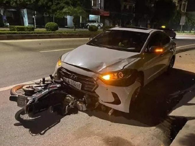 Khởi tố thanh tra giao thông lái xe ngược chiều tông chết người   - Ảnh 1.