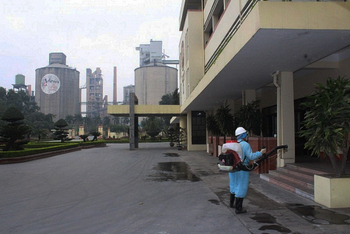 Một công nhân mắc Covid-19, Công ty Xi măng Hoàng Thạch bị phong tỏa - Ảnh 2. Một công nhân mắc Covid-19, Công ty Xi măng Hoàng Thạch bị phong tỏa - Ảnh 2.