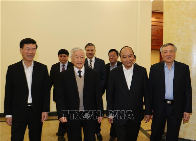 Meeting with former members of the Politburo, Secretariat, member of the Central Committee of the XII Session - Photo 3.