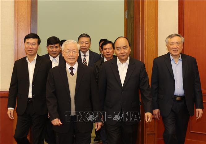 Meeting with former members of the Politburo, Secretariat, member of the Central Committee of the XII Session - Photo 5.