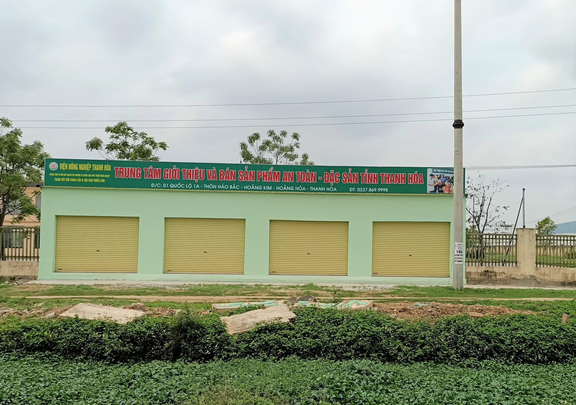Trung tâm nông nghiệp 17 tỉ đồng ở Thanh Hóa xây xong để làm... cảnh - Ảnh 20.