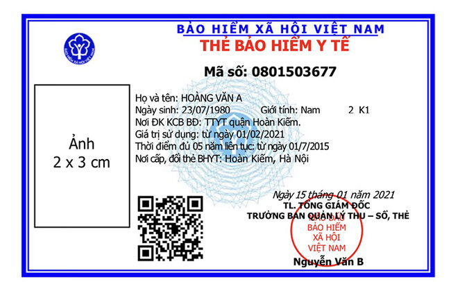 Trường hợp nào phải đổi thẻ bảo hiểm y tế mẫu mới từ 1-4-2021? - Ảnh 1.