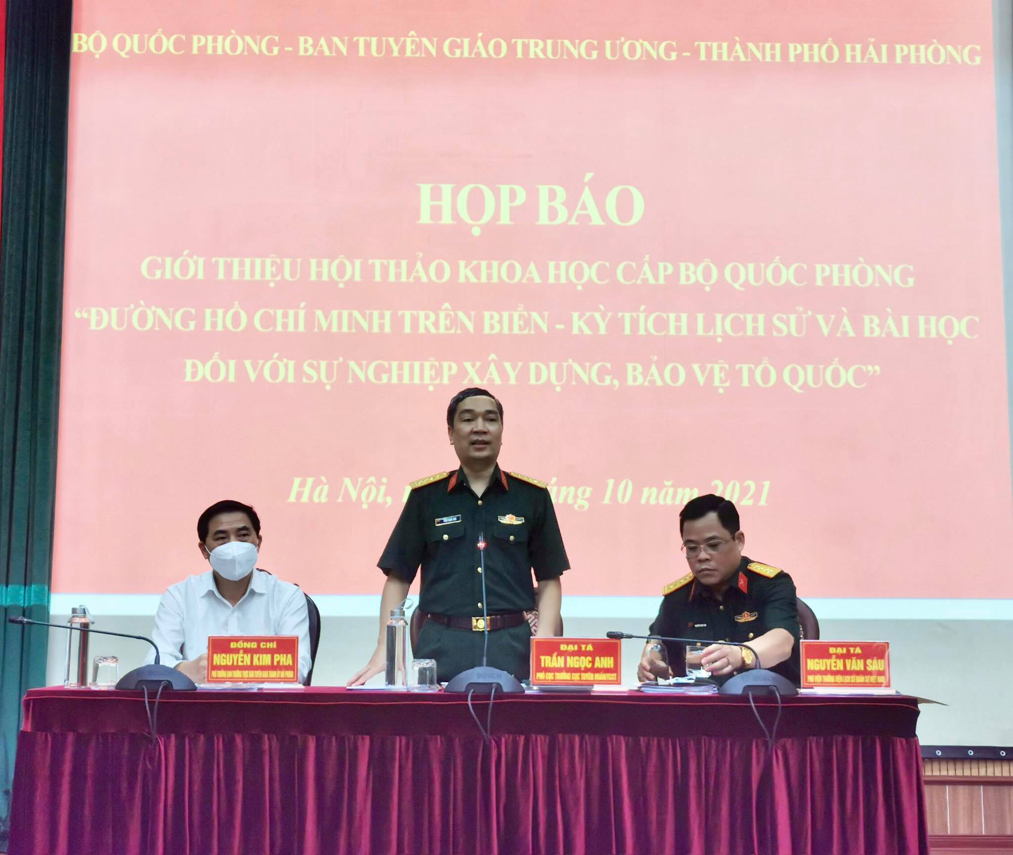 Tổ chức hội thảo khoa học 60 năm ngày mở Đường Hồ Chí Minh trên biển - Ảnh 1. Tổ chức hội thảo khoa học 60 năm ngày mở Đường Hồ Chí Minh trên biển - Ảnh 1.