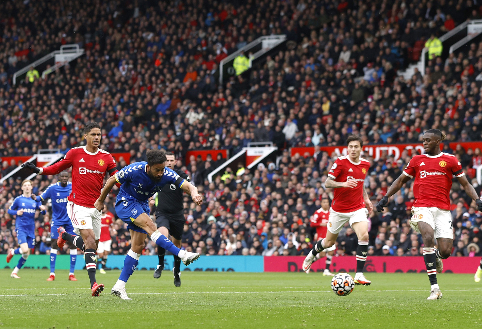 Ronaldo không ghi bàn, Man United chia điểm chật vật với Everton - Ảnh 8.