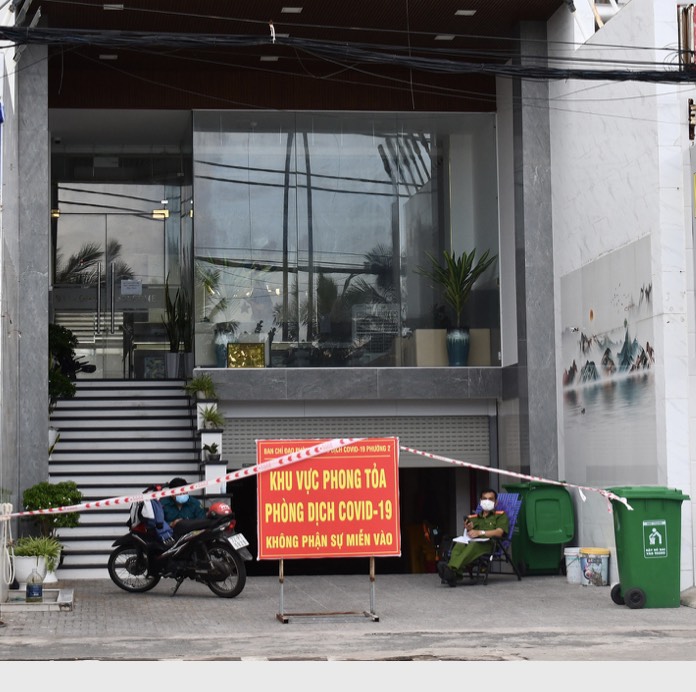 Phong tỏa một khách sạn trên đường Thùy Vân, TP Vũng Tàu - Báo ...