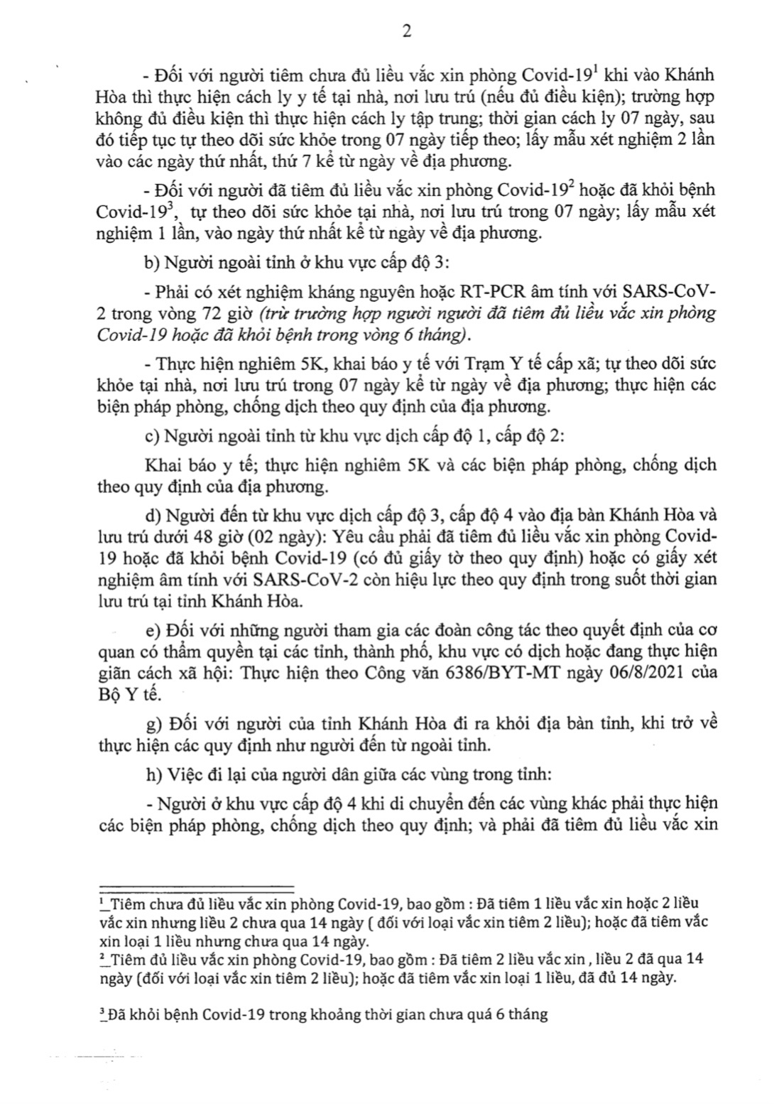 Người dân cả nước đi đến Nha Trang - Khánh Hòa được quy định như thế nào? - Ảnh 4.