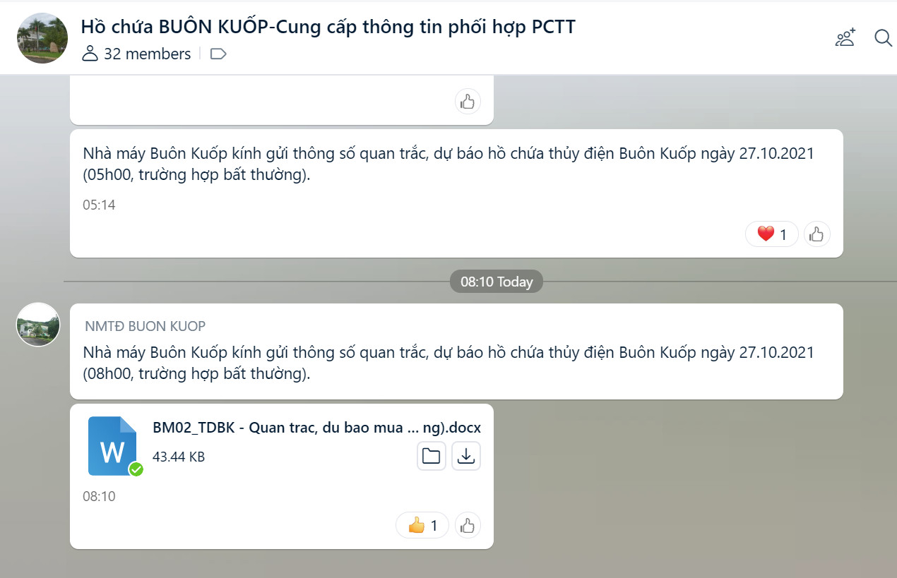 Thủy điện ứng dụng công nghệ, mạng xã hội để phối hợp phòng chống thiên tai - Ảnh 2. Thủy điện ứng dụng công nghệ, mạng xã hội để phối hợp phòng chống thiên tai - Ảnh 2.
