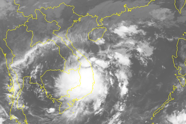 Áp thấp nhiệt đới suy yếu, tỉnh Nam Trung Bộ và Tây Nguyên mưa to đến rất to - Ảnh 2.