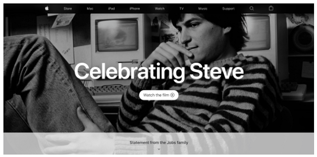 Apple tưởng nhớ 10 năm ngày mất Steve Jobs