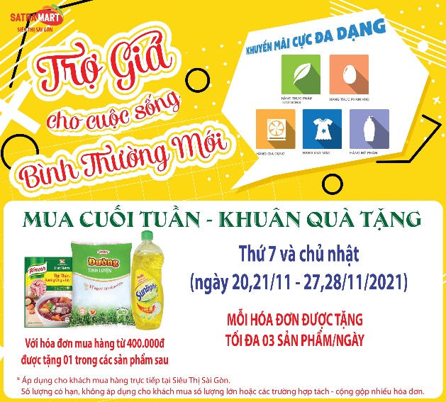 Hệ thống bán lẻ Satra khuyến mại “Giá sốc giảm tận gốc” từ ngày 22-11 đến 5-12-2021 - Ảnh 3.