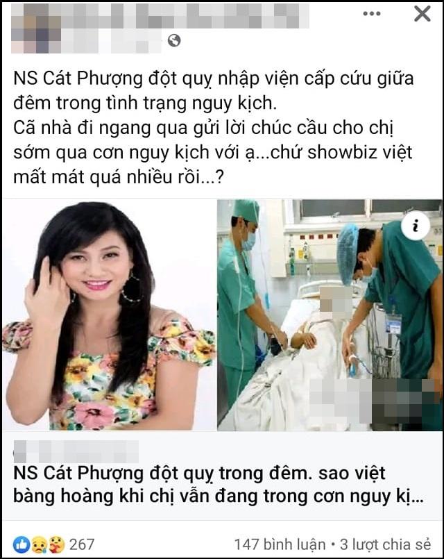 Cát Phượng đáp trả tin đồn vừa qua đời - Ảnh 2.