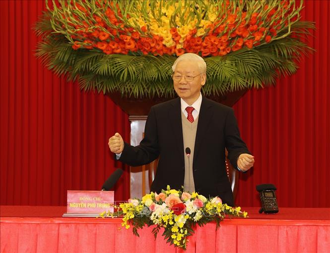 Trao quyết định nghỉ chế độ cho các Ủy viên Bá»™ ChÃnh trị, Bà thư TƯ khóa XII không tái cá» khóa XIII - Ảnh 8. Trao quyết định nghỉ chế độ cho các Ủy viên Bá»™ ChÃnh trị, Bà thư TƯ khóa XII không tái cá» khóa XIII - Ảnh 8.