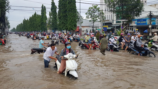 Báo động sụt lún nhiều nơi - Ảnh 1.