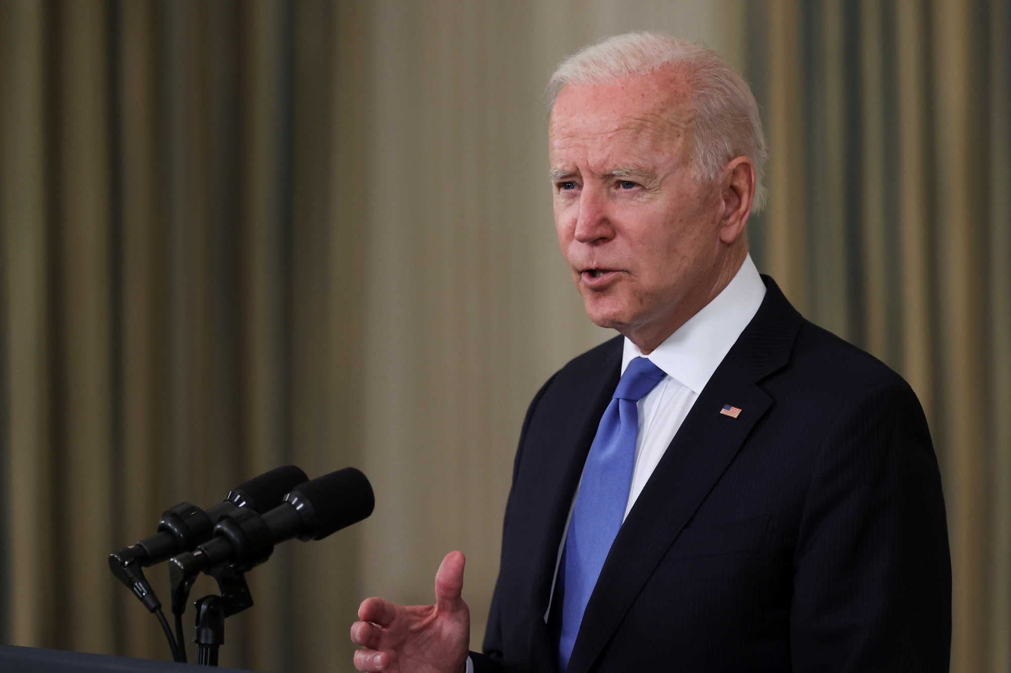 Tổng thống Biden cảnh báo về mùa đông chết chóc - Ảnh 1. Tổng thống Biden cảnh báo về mùa đông chết chóc - Ảnh 1.