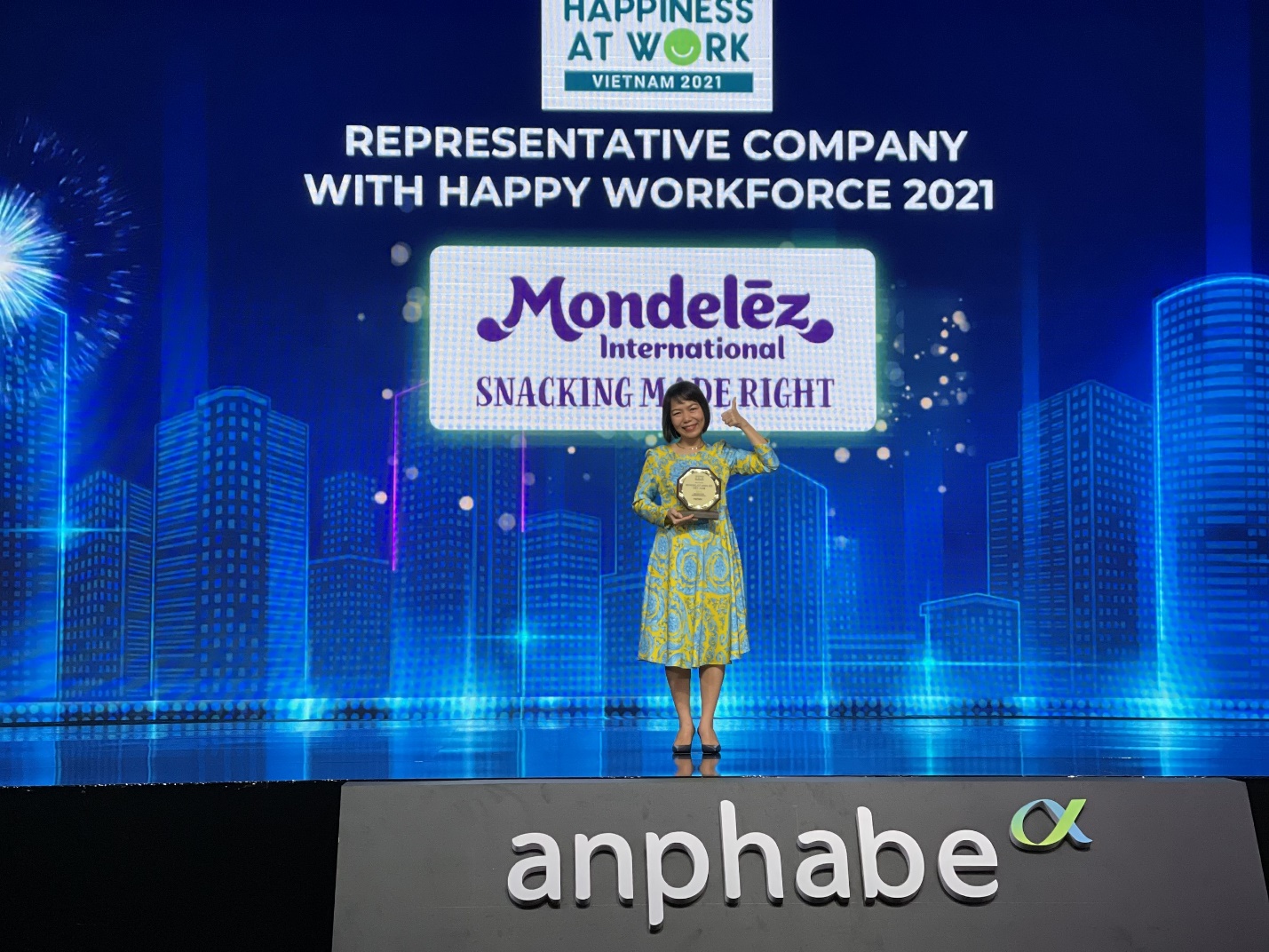 Mondelez Kinh Do được vinh danh Top 10 doanh nghiệp có nguồn nhân lực hạnh phúc nhất năm 2021 - Ảnh 1.