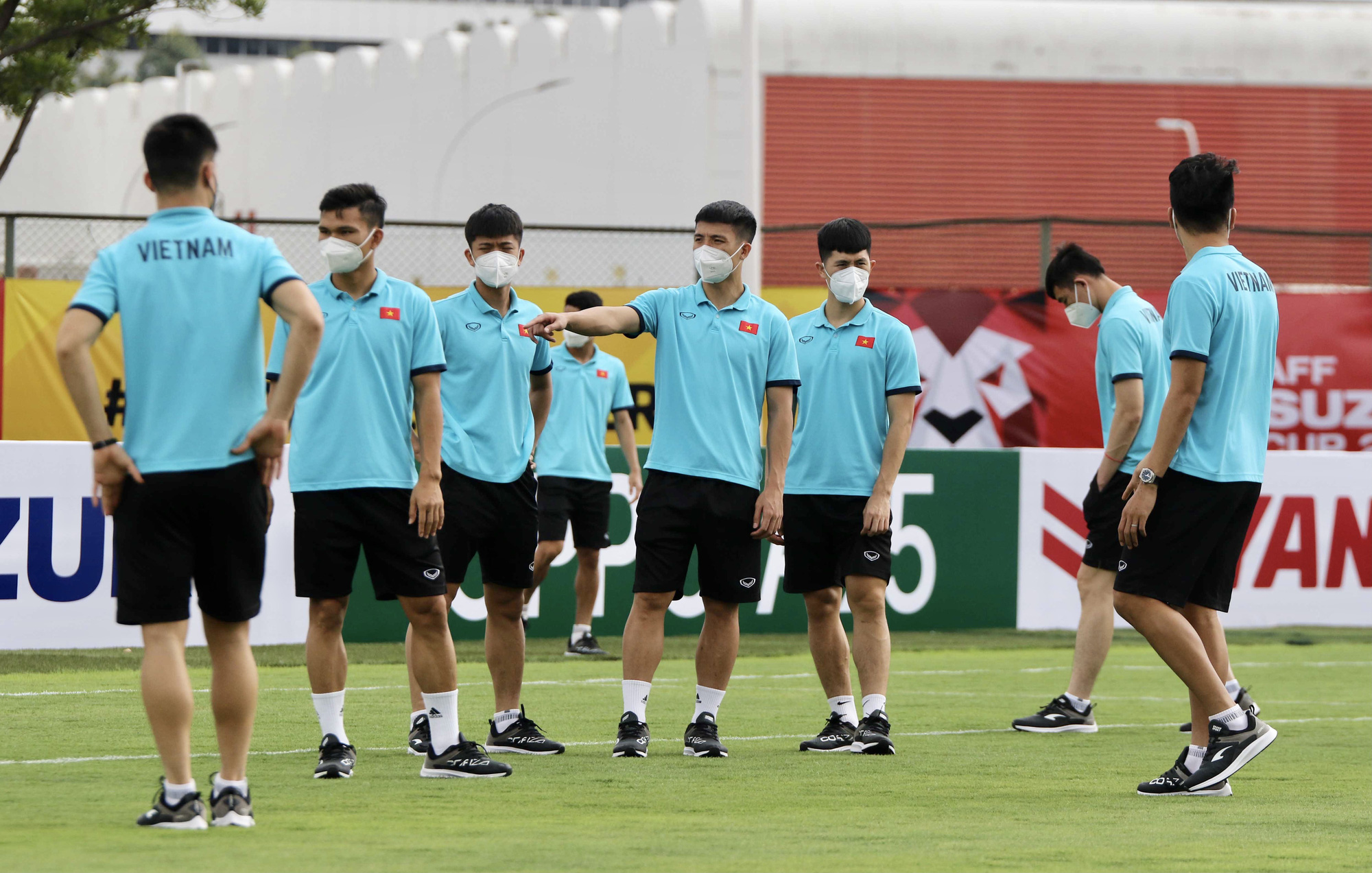 AFF Cup 2020: Sân Bishan đón 1.000 khán giả trận đội tuyển Việt Nam - Lào - Ảnh 6.