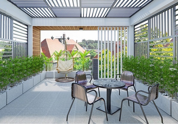 7 mẫu gạch lát sân thượng đẹp hiện nay - Ảnh 2. 7 mẫu gạch lát sân thượng đẹp hiện nay - Ảnh 2.