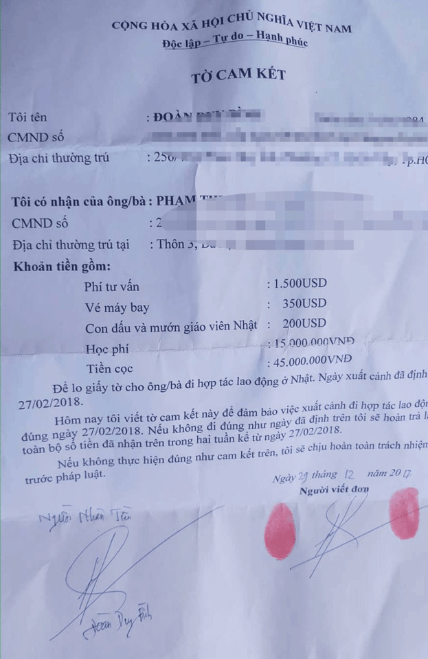 Bộ mặt thật của Giám đốc Công ty Thương mại Dịch vụ Xuất nhập khẩu Hajime - Ảnh 1. Bộ mặt thật của Giám đốc Công ty Thương mại Dịch vụ Xuất nhập khẩu Hajime - Ảnh 1.