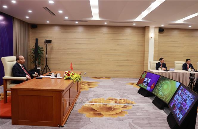 Chủ tịch nước Nguyễn Xuân Phúc dự khai mạc Hội nghị thượng đỉnh về khí hậu - Ảnh 4.