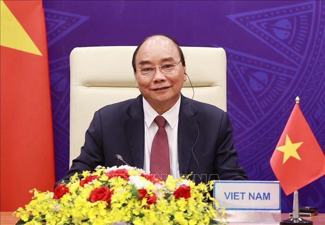 Chủ tịch nước Nguyễn Xuân Phúc dự khai mạc Hội nghị thượng đỉnh về khí hậu - Ảnh 1.