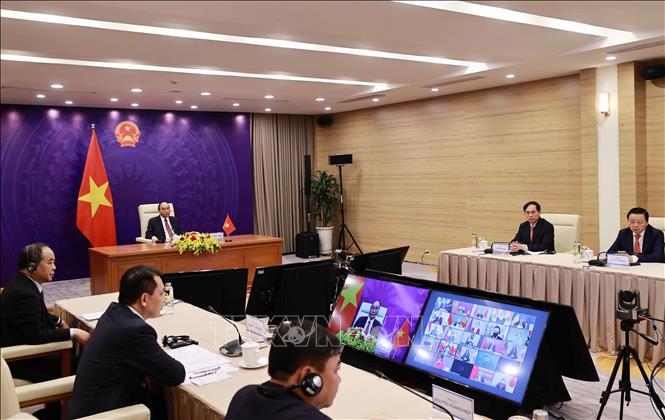 Chủ tịch nước Nguyễn Xuân Phúc dự khai mạc Hội nghị thượng đỉnh về khí hậu - Ảnh 3.