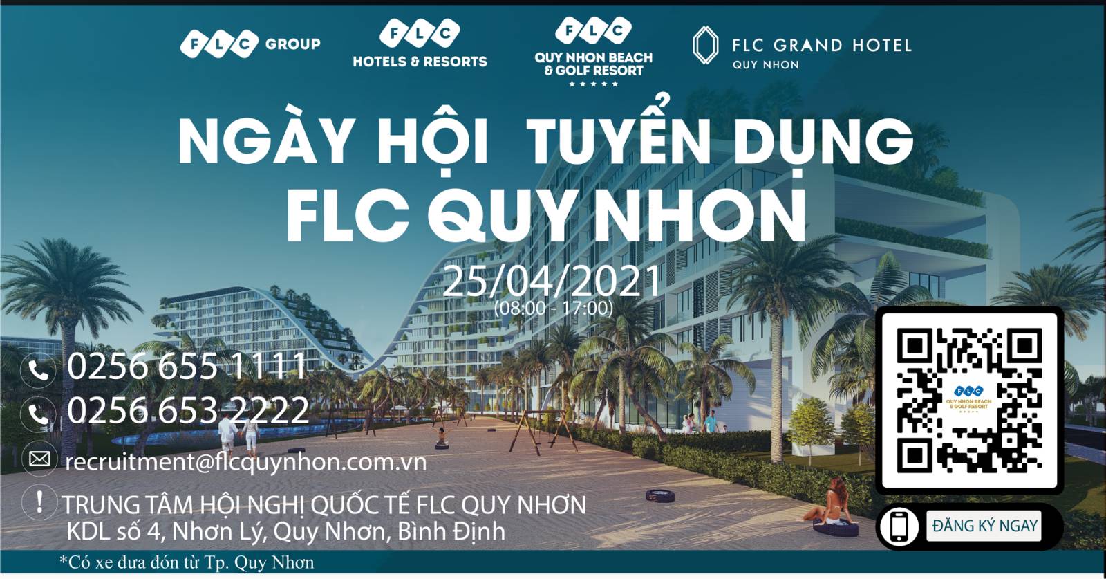 FLC Quy Nhơn tiếp tục tuyển dụng lớn tại tại Bình Định