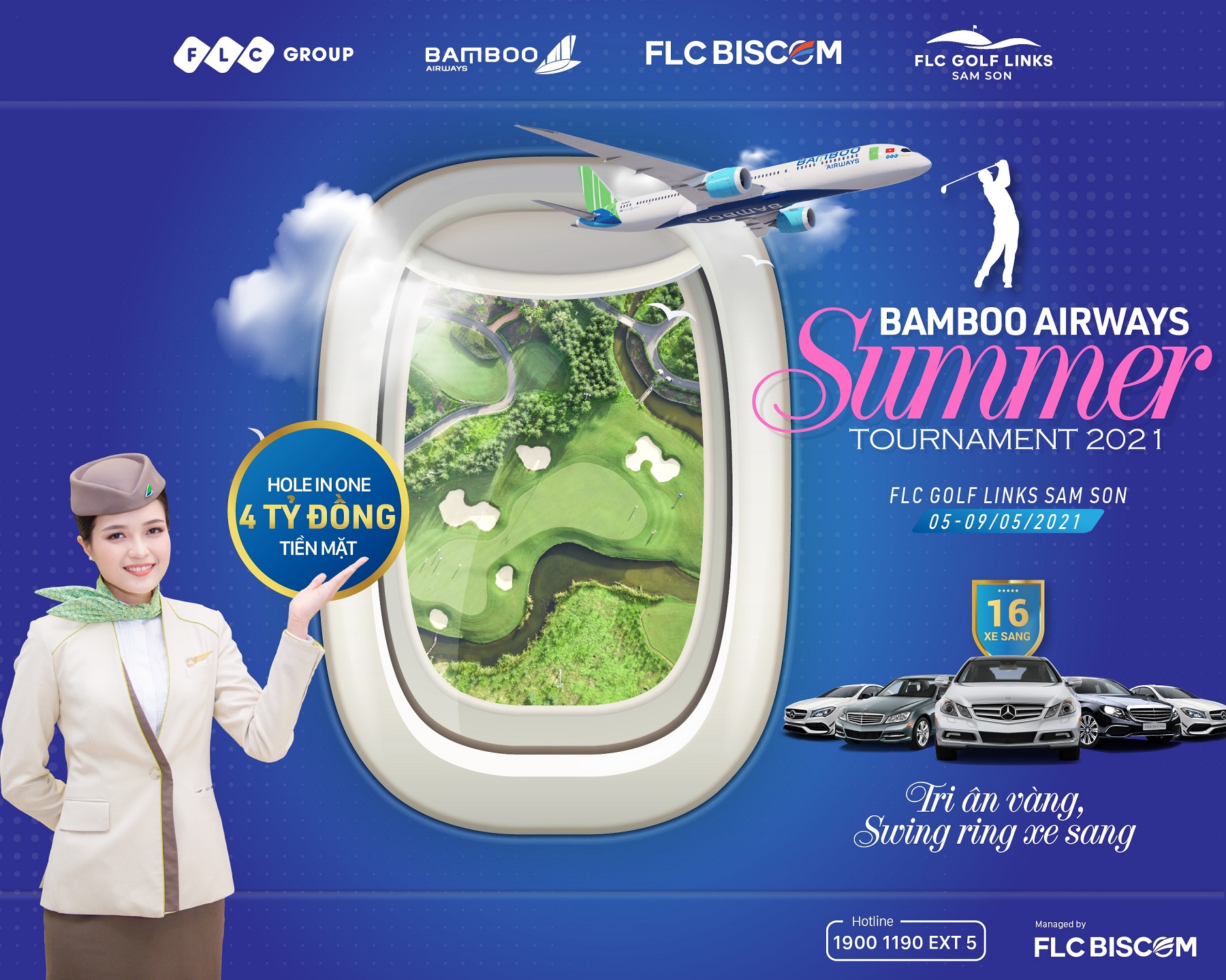 Bamboo Airways Summer Tournament 2021 hé lộ giải thưởng hàng chục tỷ đồng