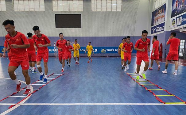 Việt Nam chuẩn bị cho mục tiêu dự Futsal World Cup 2021 - Ảnh 1.