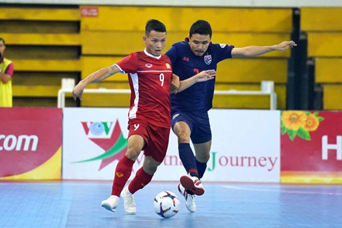 Tuyển futsal cần cải thiện hàng công - Ảnh 1.