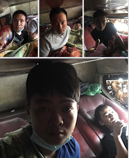 CLIP: Bất ngờ thấy 5 người Trung Quốc nằm trong khoang hành lý xe khách - Ảnh 1.