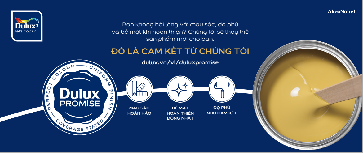 AkzoNobel giới thiệu “DULUX PROMISE - CAM KẾT 3 CHUẨN” tại Việt Nam