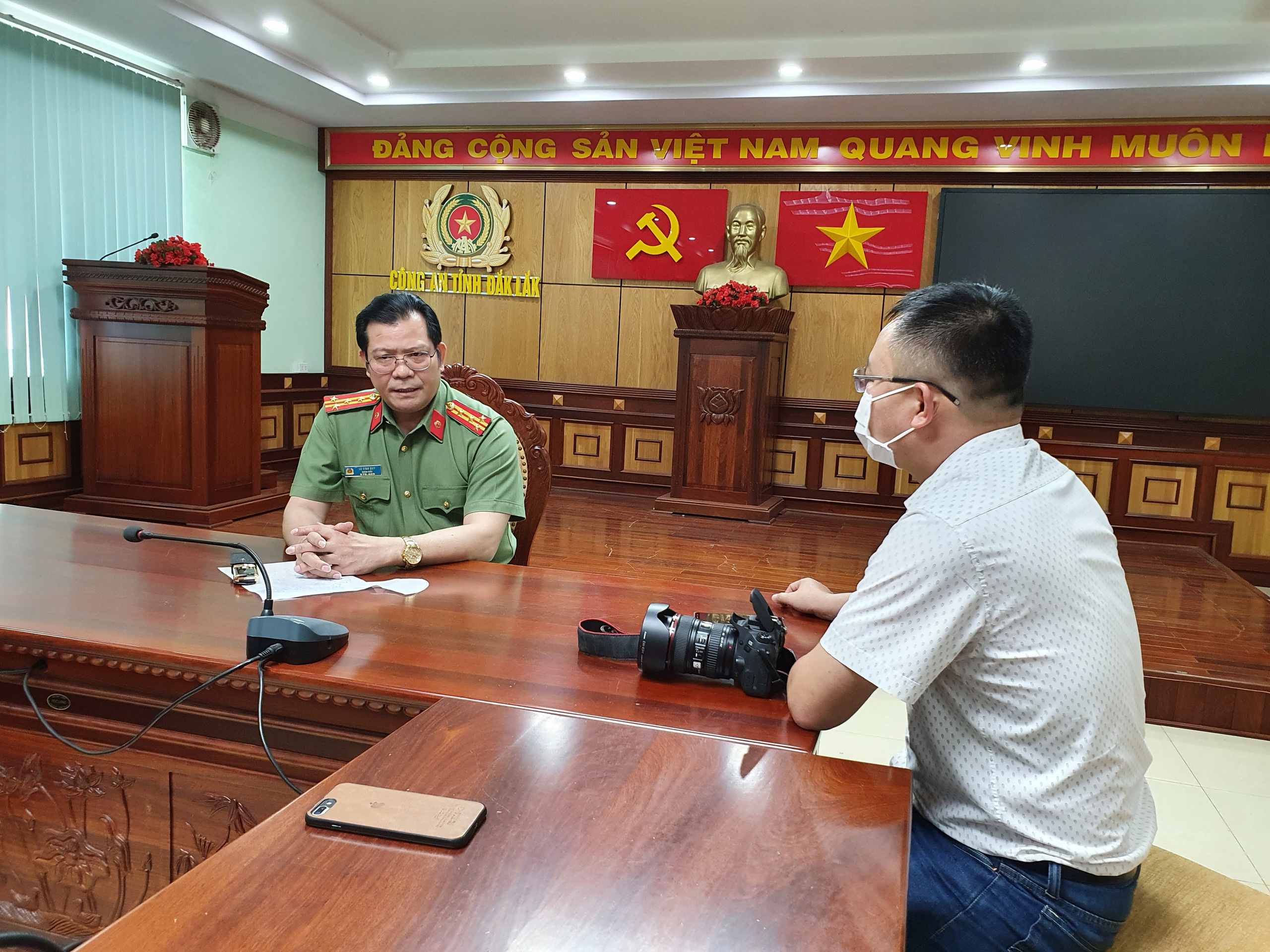 Giám đốc Công an Đắk Lắk: Ngăn chăn, vô hiệu hóa các thủ đoạn chống phá bầu cử - Ảnh 1.