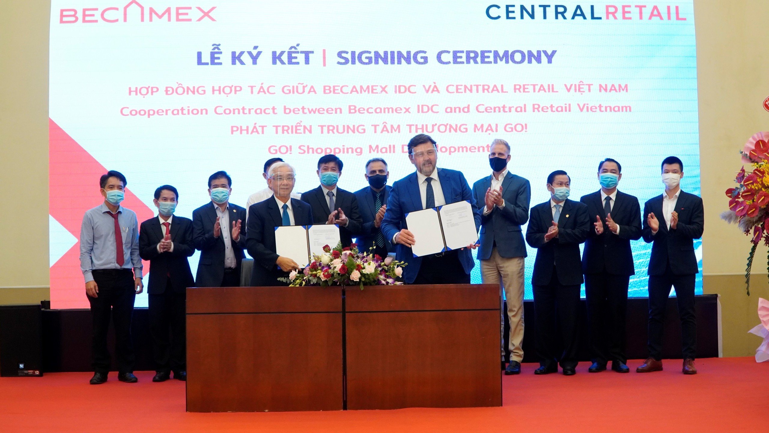 Becamex IDC và Central Retail Vietnam hợp tác phát triển trung tâm thương mại "Go!"