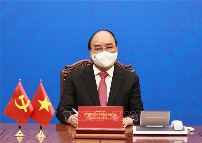 Chủ tịch nước Nguyễn Xuân Phúc mời Tổng Bí thư, Chủ tịch Trung Quốc Tập Cận Bình thăm Việt Nam - Ảnh 2.