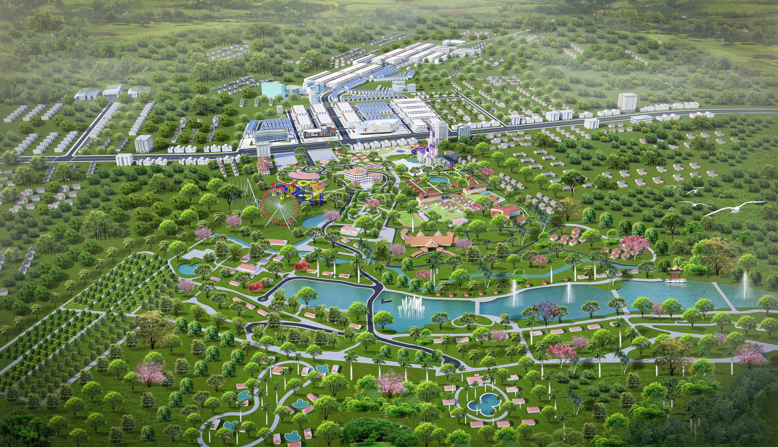 Xây dựng dự án đại đô thị sinh thái toàn diện Felicia City Bình Phước