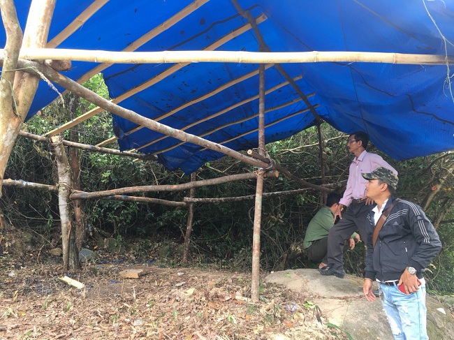 Bình Định: Đề nghị điều tra vụ đánh cán bộ, đốt cháy lán trại bảo vệ rừng - Ảnh 1. Bình Định: Đề nghị điều tra vụ đánh cán bộ, đốt cháy lán trại bảo vệ rừng - Ảnh 1.