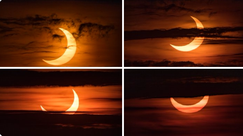 Chiêm ngưỡng nhật thực vòng lửa Bắc Cực xuất hiện khắp thế giới - Ảnh 5.