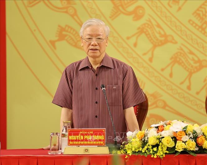 Chùm ảnh: Tổng Bí thư dự Lễ công bố Đảng ủy Công an Trung ương nhiệm kỳ mới - Ảnh 5. Chùm ảnh: Tổng Bí thư dự Lễ công bố Đảng ủy Công an Trung ương nhiệm kỳ mới - Ảnh 5.