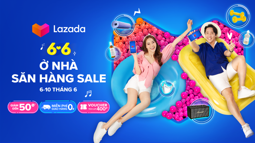 Doanh thu sàn Lazada tăng gấp 6 lần trong ngày đầu lễ hội mua sắm