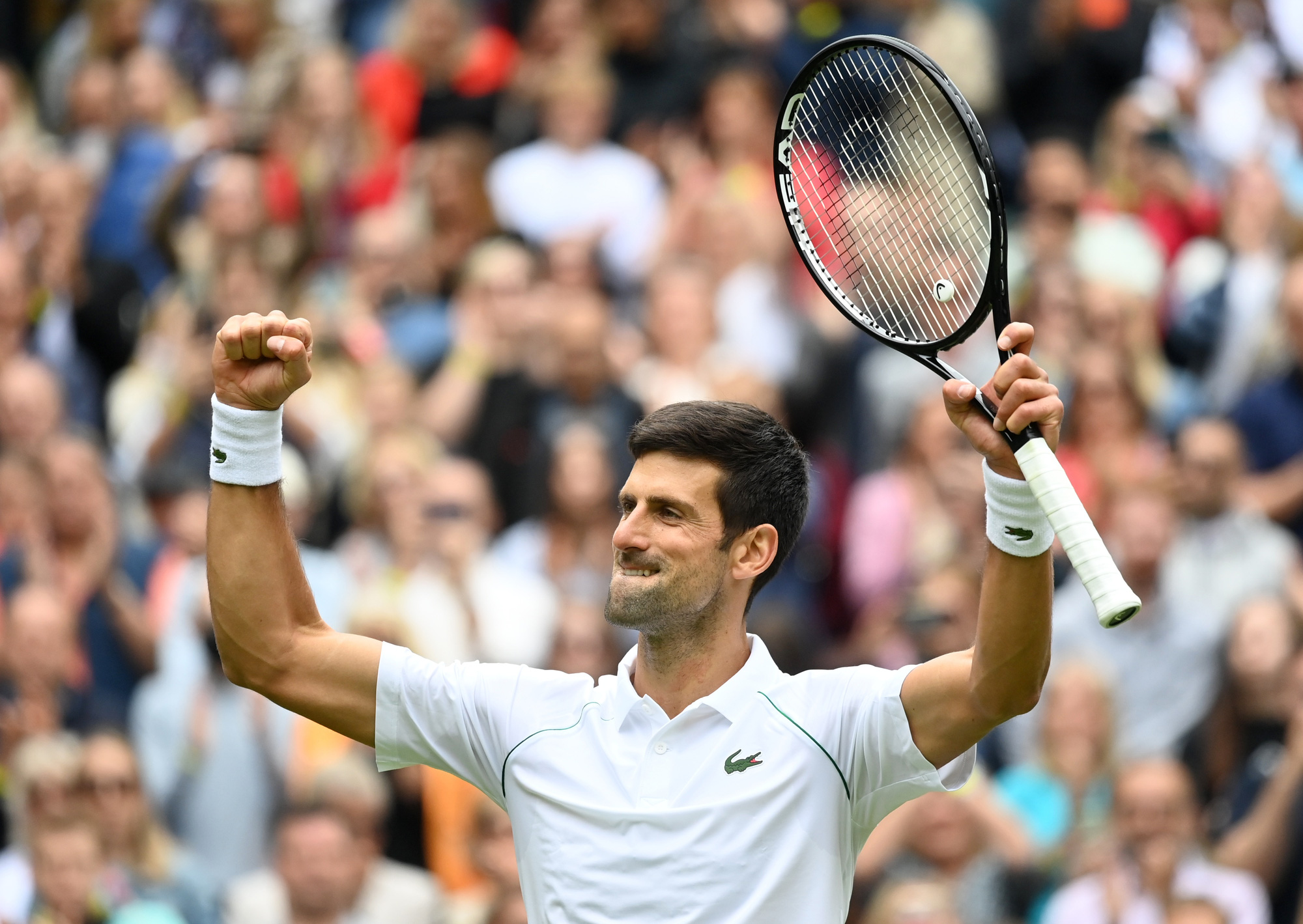 Djokovic nói gì khi vào vòng 3 Wimbledon 2021? - Ảnh 6.