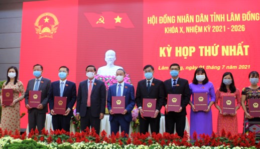 Bầu các chức danh chủ chốt HĐND - UBND tỉnh Lâm Đồng nhiệm kỳ 2021–2026 - Ảnh 2.