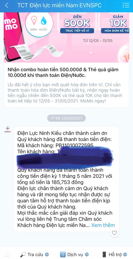 EVNSPC khuyến khích khách hàng sử dụng dịch vụ trực tuyến trong thời gian giãn cách xã hội - Ảnh 2.