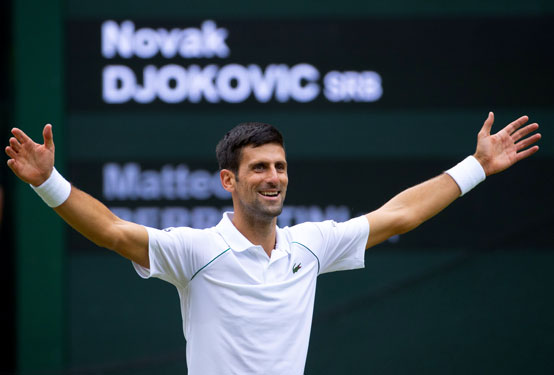 Novak Djokovic quyết phá kỷ lục Grand Slam - Báo Người lao động